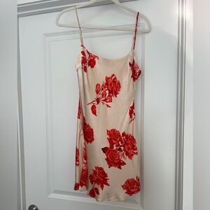 Meshki Rose Patterned Mini Dress